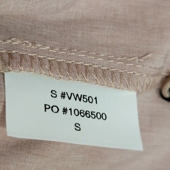 Vuori Outdoor Trainer Shell Women Sz Small VW501 Hazel Mauve UPF 30+ Gorp Hood - Picture 13 of 14